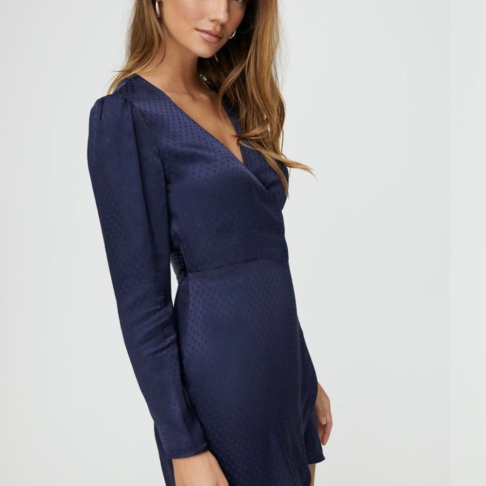Aritzia Navy Blue Dress